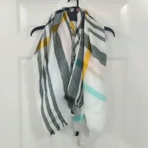 Women's Multi Color Blanket Scarf